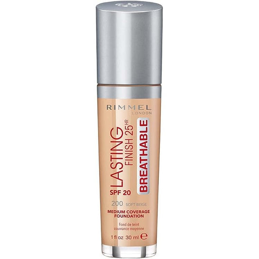 Rimmel Lasting Finish 25HR Breathable Foundation