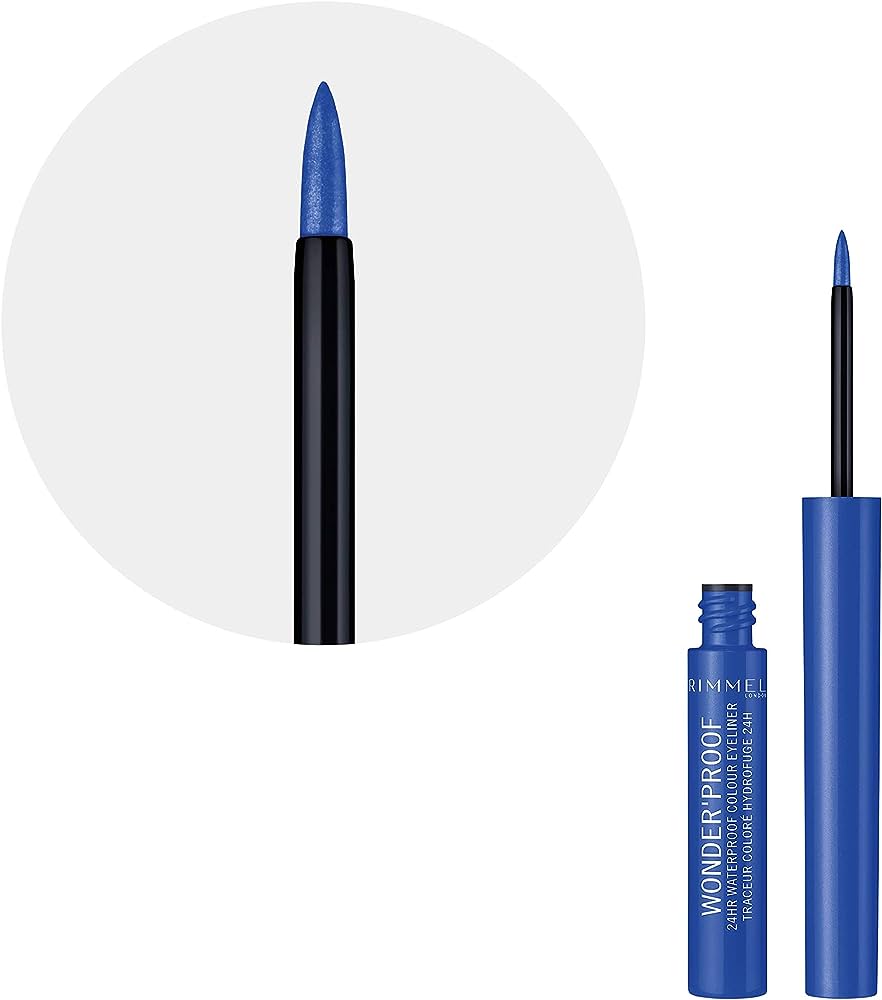 Wonder'Proof 24Hr Waterproof Colour Eyeliner, Blue , 1.4 ml