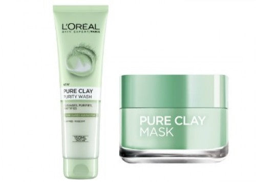 L'Oreal Paris Pure Clay Mask & Wash