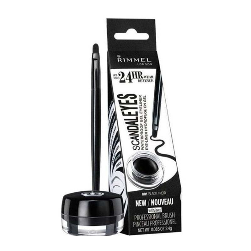 Rimmel London ScandalEyes Gel Pot Liner - Noir - Noir